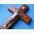 Krzyż drewniany ciemny brąz 21,5 cm JB 3